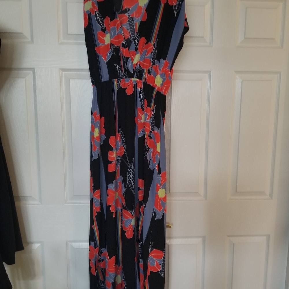 Floral maxi dress WITH POCKETS